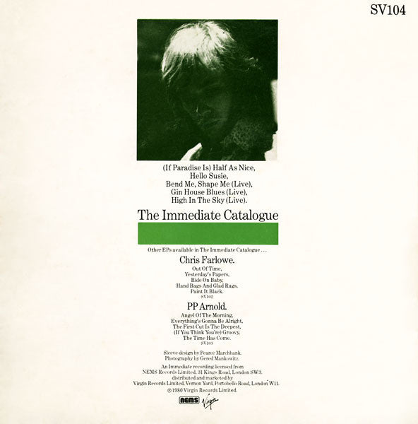 Amen Corner : (If Paradise Is) Half As Nice (2x7", EP, Gat)