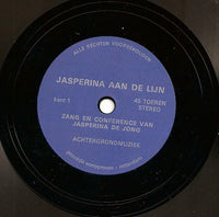 Jasperina De Jong : Jasperina Aan De Lijn (Zang En Conference Van Jasperina De Jong) (Flexi, 7", Single, Mono, Fre)