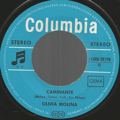Olivia Molina : Aber Wie (Let It Be) / Caminante (7", Single)