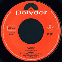 Cream (2) : Badge (7", Single, Mono)