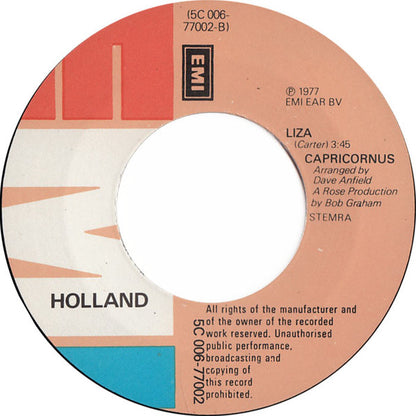 Capricornus (3) : Dancing On Air (7", Single)