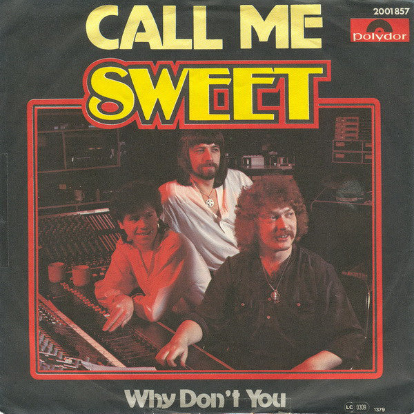 Sweet* : Call Me (7", Single)