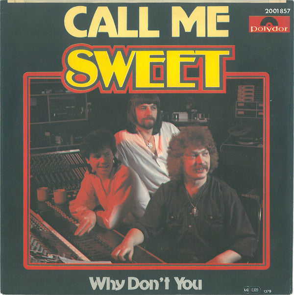 Sweet* : Call Me (7", Single)