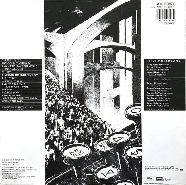 Steve Miller Band : Living In The 20th Century (LP, Album)