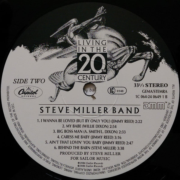 Steve Miller Band : Living In The 20th Century (LP, Album)