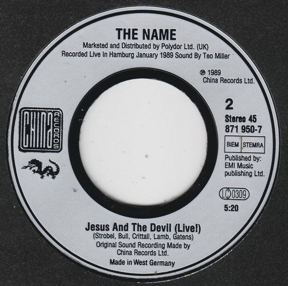 The Name : Last War Song (7", Single)