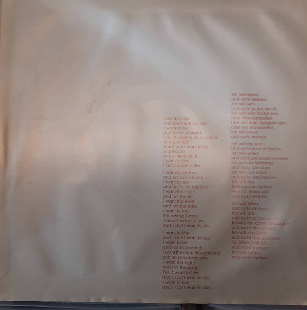 Michel : Sweet Earth / I Want To Live (7", Whi)