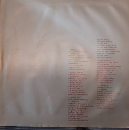 Michel : Sweet Earth / I Want To Live (7", Whi)