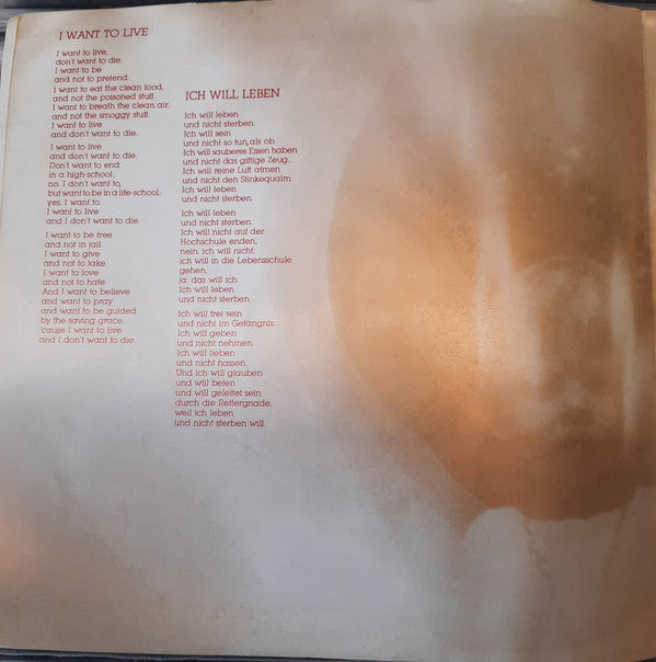 Michel : Sweet Earth / I Want To Live (7", Whi)