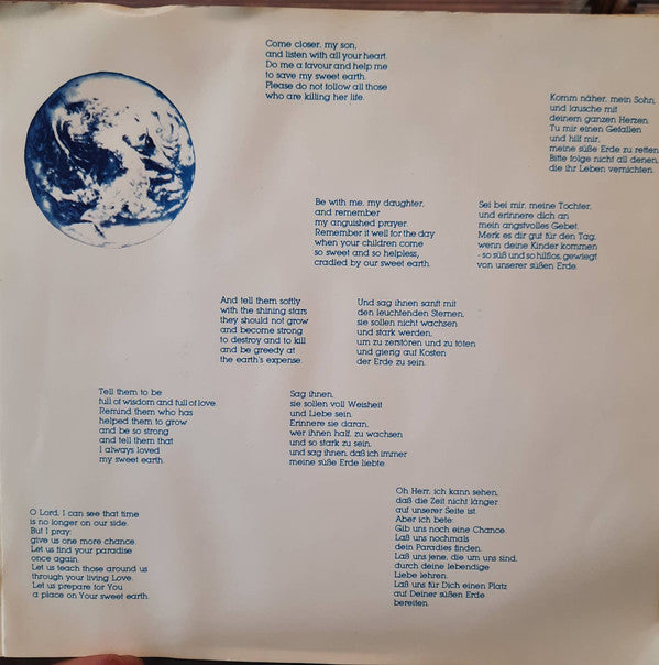 Michel : Sweet Earth / I Want To Live (7", Whi)