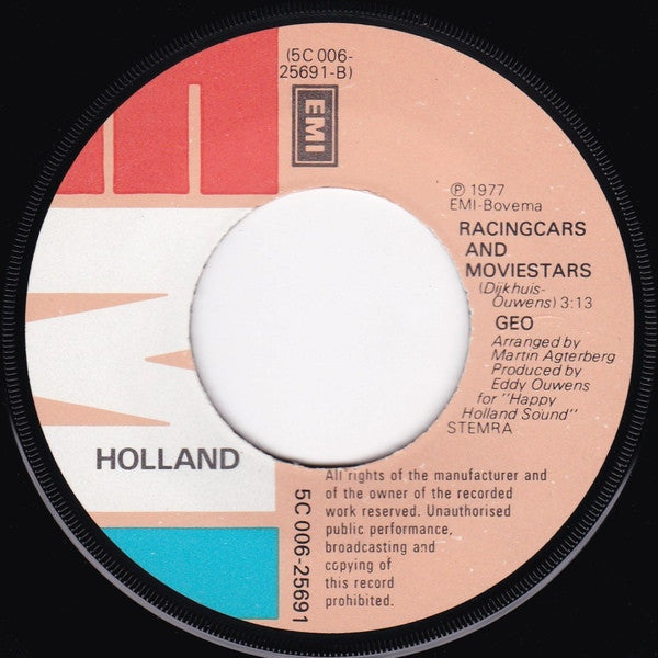 Geo (4) : That's The Kind Of Love I've Got For You / Racingcars And Moviestars (7", Single)