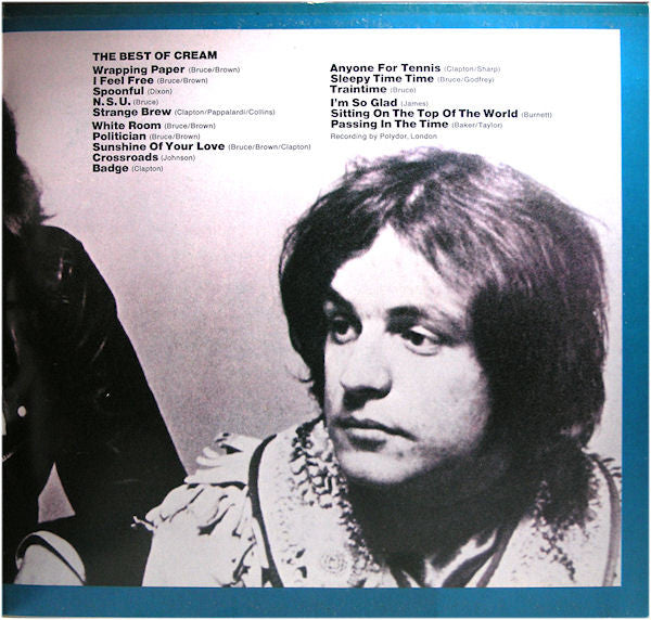Cream (2) : The Best Of Cream (2xLP, Comp)