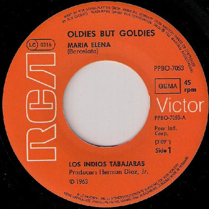 Los Indios Tabajaras : Maria Elena / Always In My Heart (7", Single, Mono)