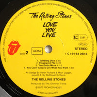 The Rolling Stones : Love You Live (2xLP, Album, Gat)