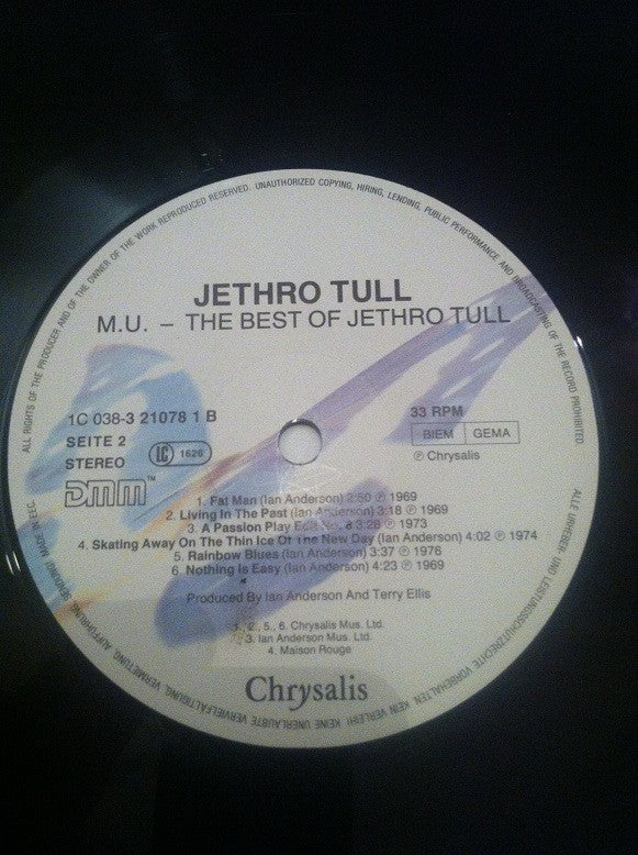 Jethro Tull : M.U. - The Best Of Jethro Tull (LP, Comp, RE)