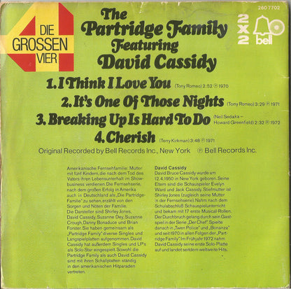 The Partridge Family Featuring David Cassidy : Die Grossen Vier Von The Partridge Family (2x7")