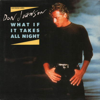Don Johnson : What If It Takes All Night (12")