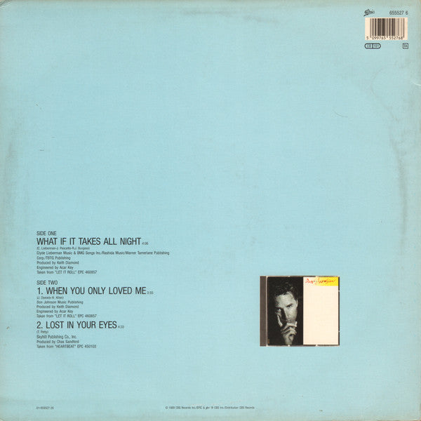 Don Johnson : What If It Takes All Night (12")