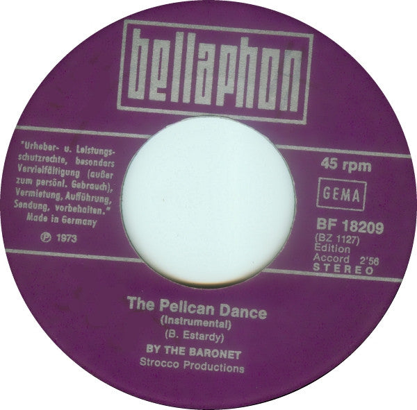 The Baronet : The Pelican Dance (7", Single)