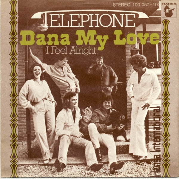 Telephone (3) : Dana My Love (7", Single)