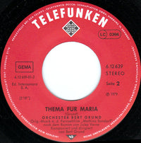 Bert Grund Und Sein Orchester : Mathias Sandorf-Thema (Original-Musik Aus Dem Fernsehfilm "Mathias Sandorf" Nach Dem Roman Von Jules Vernes) (7", Single)