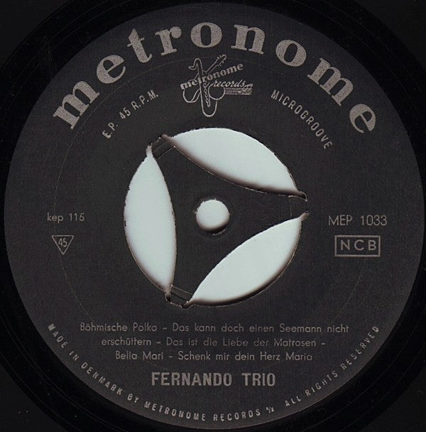 Fernando Trio : Fernando Spielt Schlager - Potpourri (7", EP)