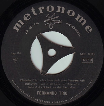 Fernando Trio : Fernando Spielt Schlager - Potpourri (7", EP)