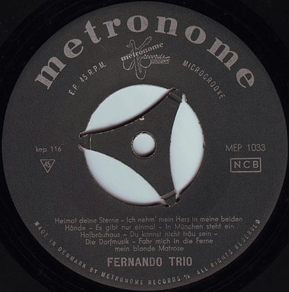 Fernando Trio : Fernando Spielt Schlager - Potpourri (7", EP)