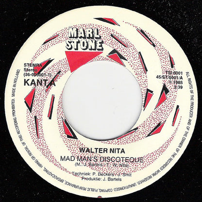 Walter Nita : Mad Man's Discotheque (7", Single)