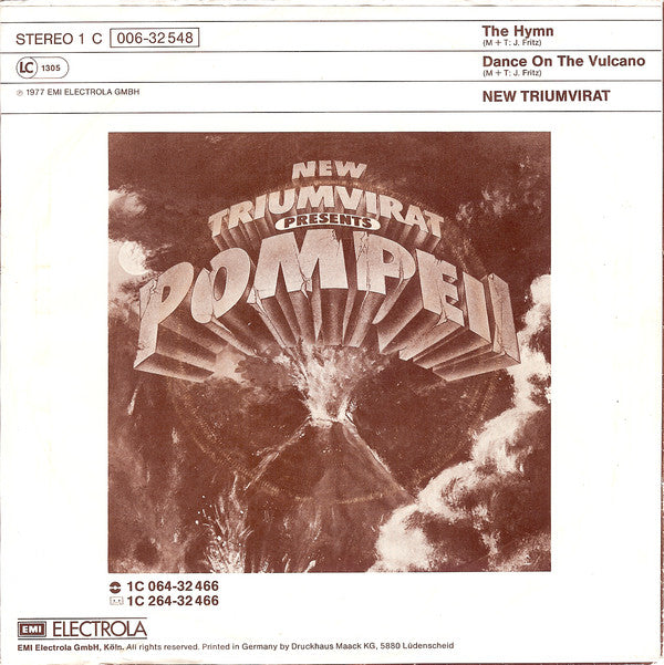 Triumvirat : The Hymn (7", Single)