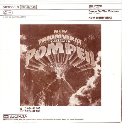 Triumvirat : The Hymn (7", Single)