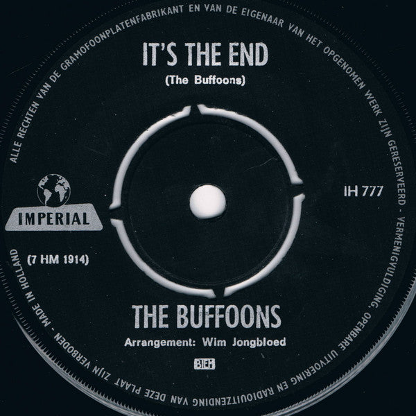 The Buffoons : It's The End / Maria (From West Side Story) (7", Single)