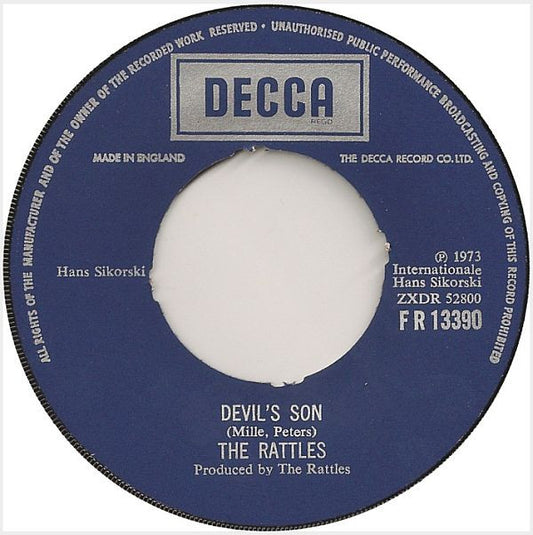 The Rattles : Devil's Son (7", Single)