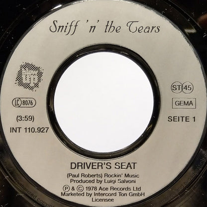 Sniff 'n' the Tears : Driver's Seat (7")