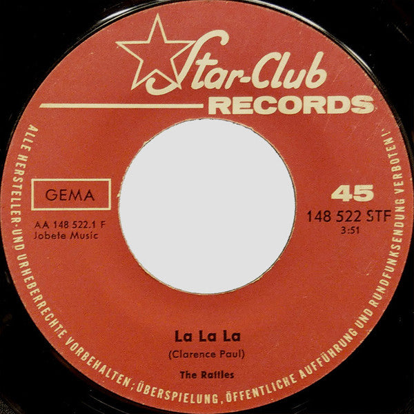 The Rattles : La La La (7", Single)
