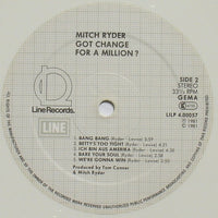 Mitch Ryder : Got Change For A Million? (LP, Album, RE, Whi)