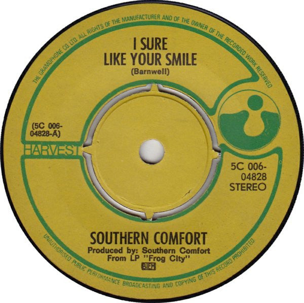 Southern Comfort (3) : I Sure Like Your Smile (7")
