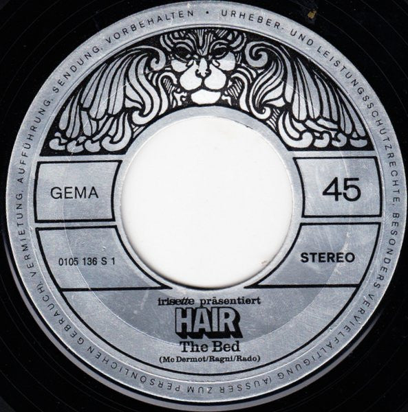 Unknown Artist : Irisette Präsentiert Hair (7")