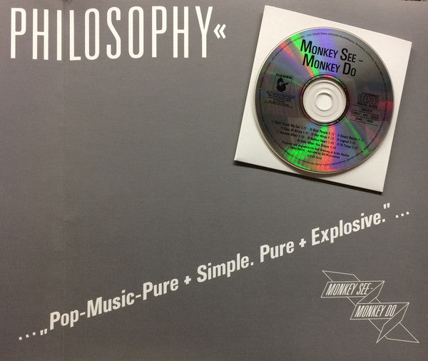 Monkey See - Monkey Do : Ghettoblaster Philosophy (7" + CD, Album + Promo)