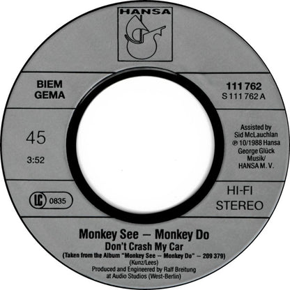 Monkey See - Monkey Do : Ghettoblaster Philosophy (7" + CD, Album + Promo)