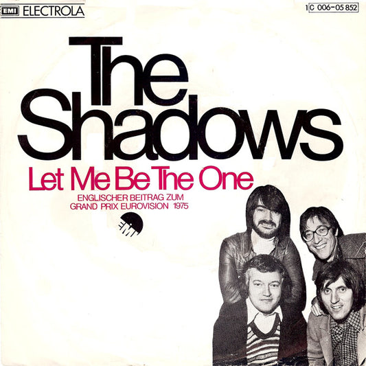The Shadows : Let Me Be The One (7", Single)