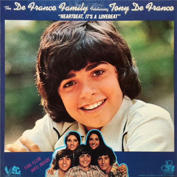 The DeFranco Family Featuring Tony DeFranco : Heartbeat, It's A Lovebeat (LP, Album)