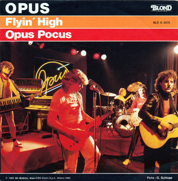 Opus : Flyin' High (7", Single)
