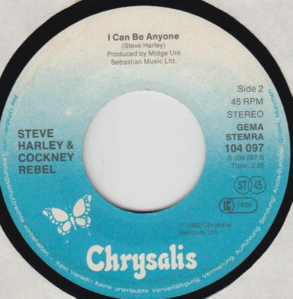 Steve Harley & Cockney Rebel : I Can't Even Touch You (7", Single)