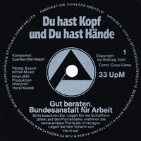 Horst Mand : Nicht Ruh'n. Was Tun. (Flexi, 7", Single)