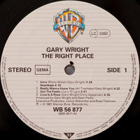 Gary Wright : The Right Place (LP, Album)