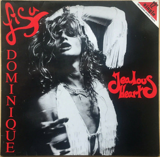 Lisa Dominique : Jealous Heart (12", Single, DMM)