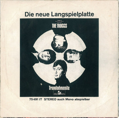 The Troggs : Night Of The Long Grass / Girl In Black (7", Single, Mono)