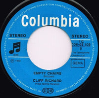 Cliff Richard : Living In Harmony / Empty Chairs (7", Single)