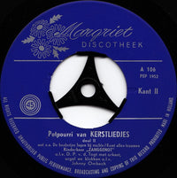 Kinderkoor Zanggenot : Kerstliederen (7", EP)